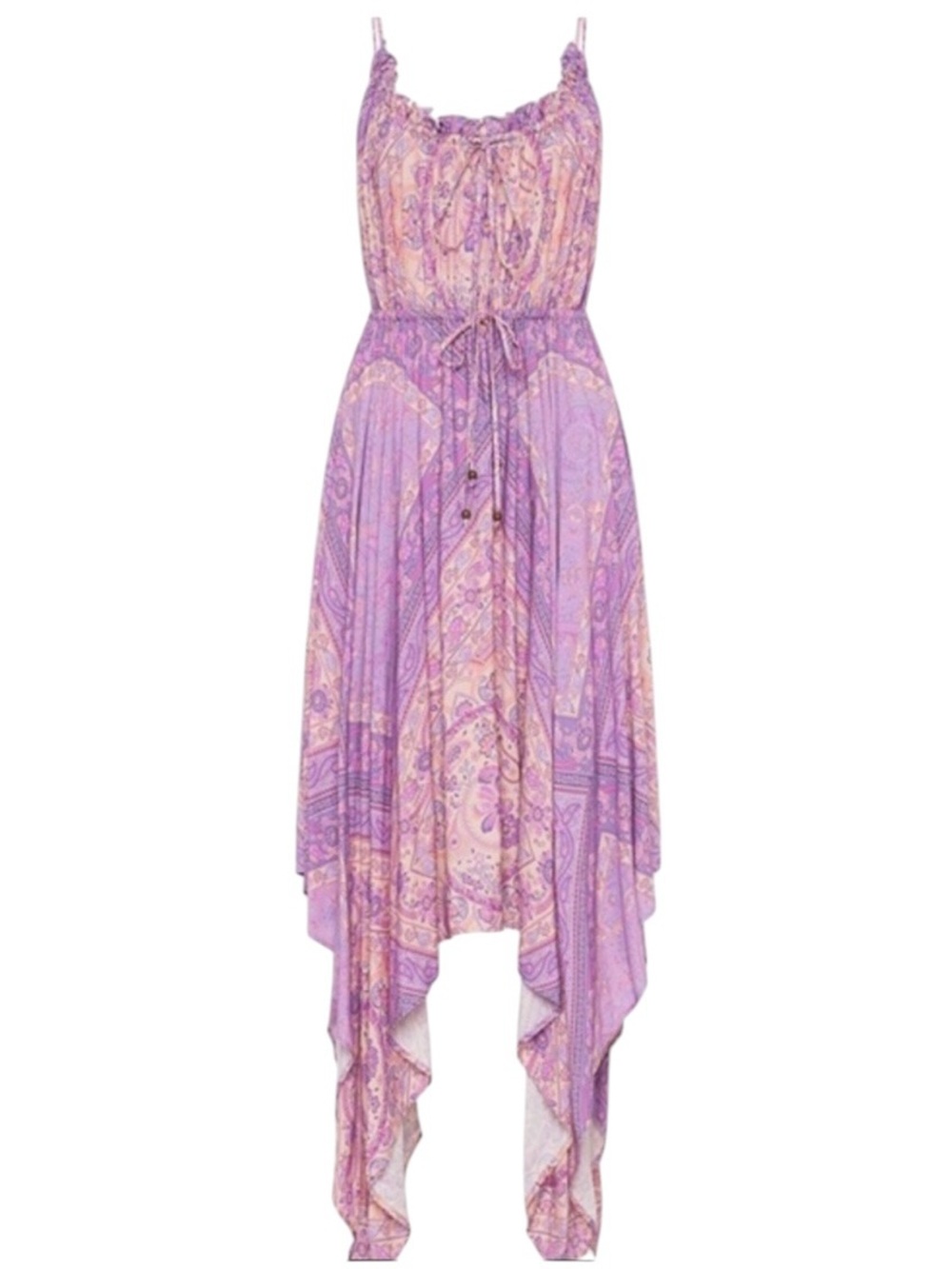 Spell & The Gypsy Collective Farrah Kerchief Sundress in Lilac - Picture 4 of 14